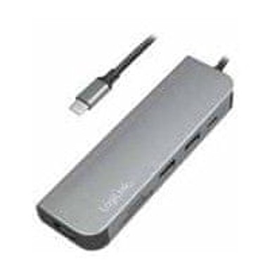 LOGILINK USB-C docking stanica UA0343, 2x USB-A, USB-C, HDMI, čitač kartica