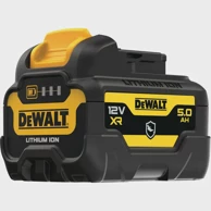 DEWALT XR baterija DCB126G (12V 5Ah, black/yellow)