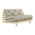 KARUP DESIGN Promjenjiva sofa Roots Raw / Linen Beige, 140x105x85 cm