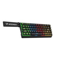 WOZINSKY Mehanička gaming tipkovnica WKGP-1165 s RGB osvjetljenjem, crna