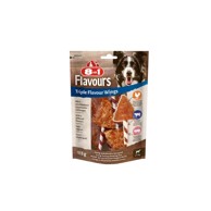 8u1 DELIGHTS Poslastica za pse Triple Flavour Wings 6 komada, 113 g