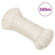 Radno uže bijeli 6 mm 500 m od polipropilena
