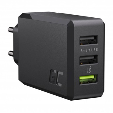 GREEN CELL Punjač ChargeSource 3, 3xUSB, 30W