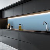 AMBIANCE Zidna naljepnica 200x60 cm Sky Blue 