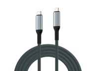 EWENT USB-C na USB-C kabel EC1071, USB4, 1 m, 40 Gbit/s, 240 W, 8K/120 Hz