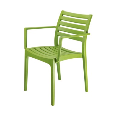 MEGAPLAST Plastična stolica Capri zelena