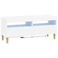 LED TV kabinet od konstruiranog drva, bijeli