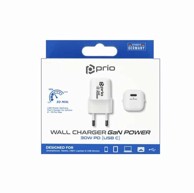 PRIO Zidni punjač, GaN Power, 30W, PD (USB C), bijeli