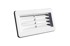 HACO Ventilacijska rešetka VM, 110 × 55 mm, bijela
