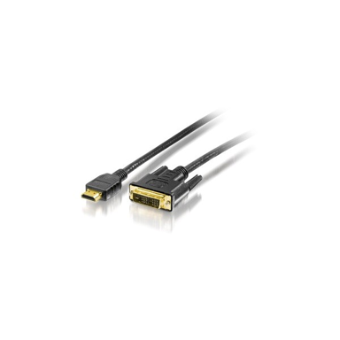 EQUIP Video kabel 119325 HDMI na DVI-D 5 m, crni