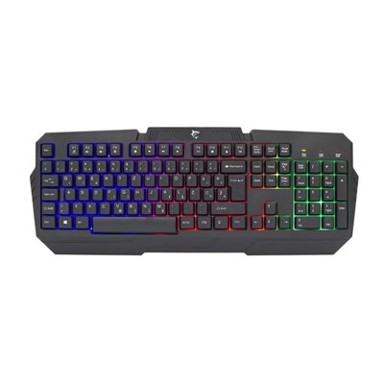 WHITE SHARK Tipkovnica GK-2105 Dakota, crna, LED, USB