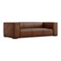 WINDSOR & CO SOFAS Konjak smeđa kožna sofa 227 cm Madame, 227x100x68 cm