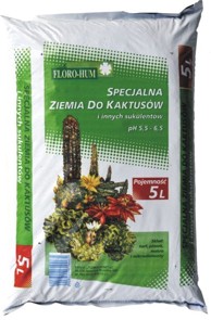 FH ZK 5L Tlo za kaktuse 5 l, crno