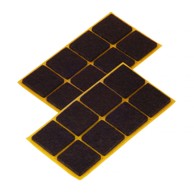 SUKI Flic smeđi 20x20 mm 16 kom