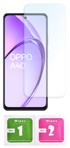 BLUEMOON Futrola tipa novčanik za Oppo A40 / A40m / A60 5G - torbica s otiskom + staklo 9H