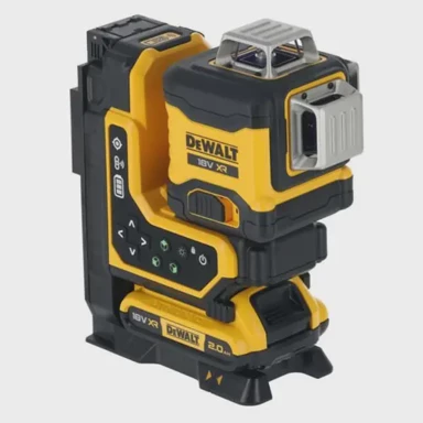 DEWALT Laser 18V XR DCLE34035D1, 3x360°, daljinsko upravljanje, zeleni snop