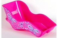 Sjedalica za lutke, roza