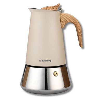 KLAUSBERG Aparat za espresso kavu za indukciju 300 ml od čelika