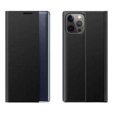 MG Preklopna maskica za iPhone 13 Pro, Sleep Case, crna