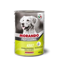 MORANDO Professional Adult komadići teletina i grašak 405g konzerva