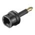 GOOBAY Adapter Toslink–3,5 mm, crni