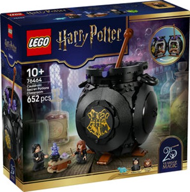 LEGO Set za slaganje Kotlić i skrivena učionica čarobnih napitaka 76464