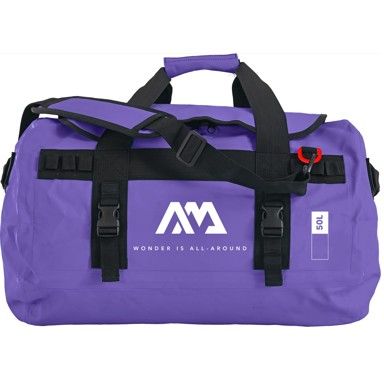 AQUA MARINA Vodootporna torba DUFFLE BAG, 50 L, ljubičasta