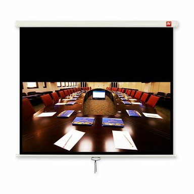 AVTEK Zidno mehaničko platno Business 280, 280×200 cm, format 16:10