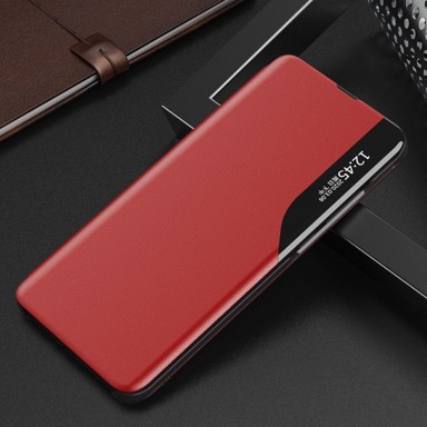 MG Preklopna maskica za Samsung Galaxy A22 4G, Eco Leather View, crvena