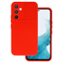 ONASI Silikonska maskica, Samsung Galaxy A34, Lens Cover, crvena
