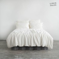 LINEN TALES Posteljina 135x200 cm za jedan krevet od lana Bijela