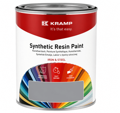 KRAMP Boja za strojeve Case IH, srebrna, 1 l