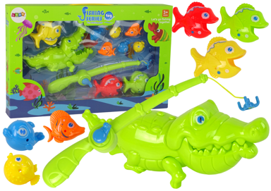 Veliki ribolovni set s ribarskim štapom Let's Go Fishing!, 11 elemenata