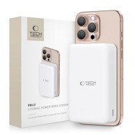 TECH-PROTECT LifeMag Powerbank PB12, 20. 000 mAh, MagSafe, bijela