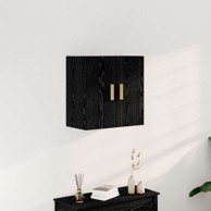 Zidni ormar 60x30x60 cm, crni hrast  