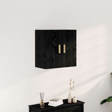 Zidni ormar 60x30x60 cm, crni hrast  