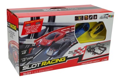 Staza za autiće na baterije Raceway Turbo, 1:43, 1420 cm