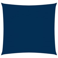 Jedro protiv sunca od tkanine Oxford četvrtasto 5 x 5 m plavo