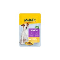 MULTIFIT Hrana za mačke Senior piletina i povrće u želeu, 100g 