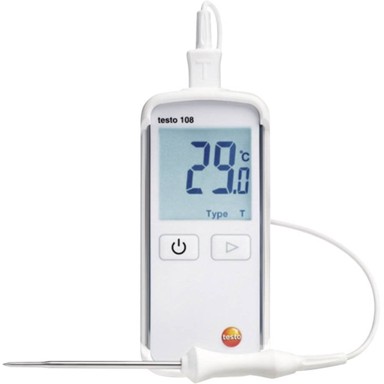 TESTO Vodootporni mjerač temperature 0563 1080 108, tip T i K