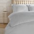 CATHERINE LANSFIELD Posteljina Satin Stripe od damasta za bračni krevet/za produženi krevet 230x220 cm siva