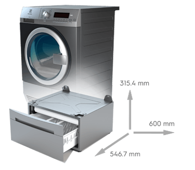 ELECTROLUX MyPRO postolje za perilicu ili sušilicu