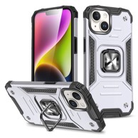 MG Maskica Ring Armor, za iPhone 15 Plus, srebrna
