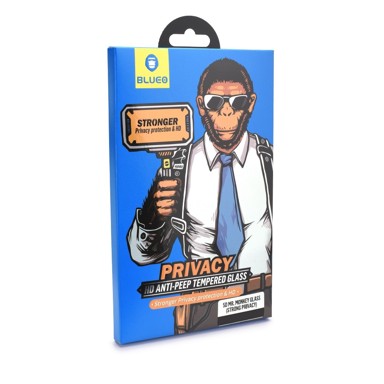 MR. MONKEY Zaštitno staklo za iPhone Xs Max/iPhone 11 Pro Max, crno, privacy