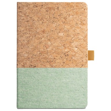 STRICKER Notes A5 Klee 93277119, crte, 96 L, šamoa, pluto i tkanina, svijetlotirkizni
