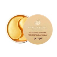PETITFEE Hidrogel flasteri za oči s puževim mucinom Gold & Snail Hydrogel Eye Patch 60 kom