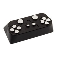 ZOMOPLUS Dodatak za tipkovnicu Aluminium Keycap Gamepad II, crni