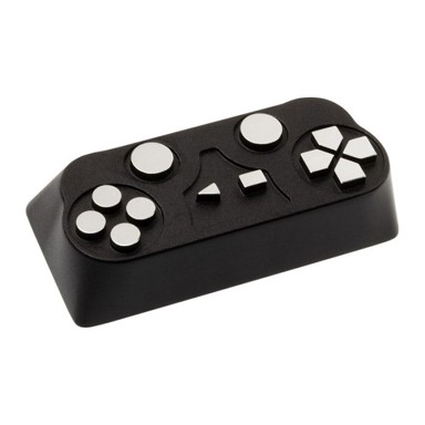 ZOMOPLUS Dodatak za tipkovnicu Aluminium Keycap Gamepad II, crni