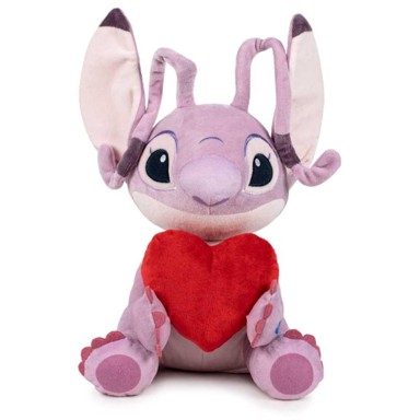 DISNEY Plišana igračka Stitch Angel srce   30cm