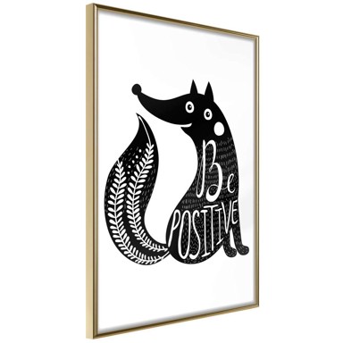 Poster Positive Fox 30x45
